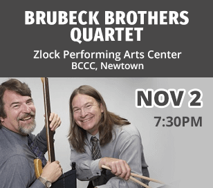 Chris and Dan Brubeck have been making music together practically all their lives. Drummer Dan and bassist, trombonist, and composer Chris cut their first record together in 1966.. They’ve subsequently played a variety of styles in a number of different groups, as well as with their father, jazz giant Dave Brubeck, and with their own Brubeck Brothers Quartet. With Dan and Chris as the foundation, guitarist Mike DeMicco and pianist Chuck Lamb, complete this dynamic quartet.