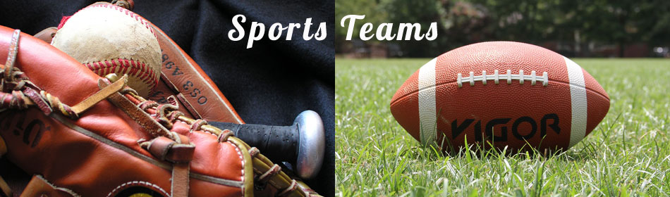 Sports teams, football, baseball, hockey, minor league teams in the Yardley, Bucks County PA area